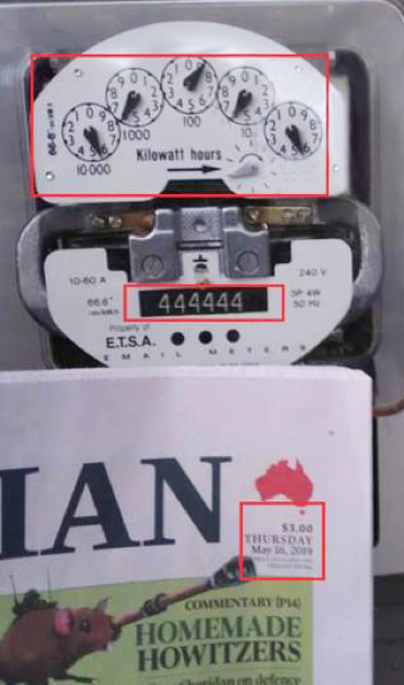 estimated meter read